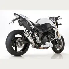 Supersport Slip on Ersatzdämpfer Super Short - silber Auspuff für: SUZUKI GSR 750 C5