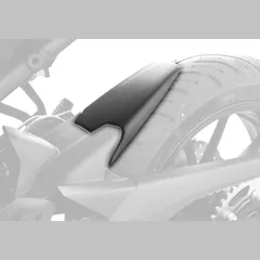 Hinterradabdeckungsverlängerung - schwarz-matt Kotflügel für: BMW S 1000 XR 2X10, S 1000 XR K10
