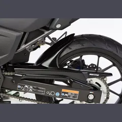 Rear hugger - matt black for: HONDA CBF600S PC38, CBF600N PC38