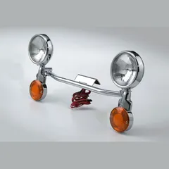 Spot-Light-Kit - silber für: HONDA VT750 Shadow RC50, VTX1300 SC52