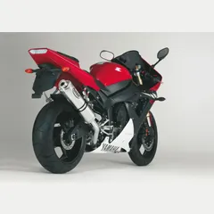 Supersport Slip on Ersatzdämpfer - silber Auspuff für: YAMAHA YZF-R1 RN09