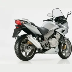 Rac 1 Slip on Ersatzdämpfer - silber Auspuff für: HONDA CBF1000S SC58