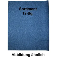 Schleifpapier Set 230X280 SB Wasserfest 3X K400 K500 K600 K800