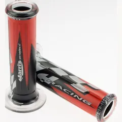 MotorradGriffgummi, Griffgummi Lenkergriffe (Paar) Road 120mm/sw-rot