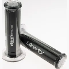 Handlebar set grip Scooter- 120mm / black-silver