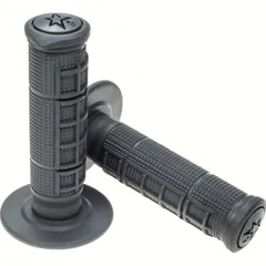Handlebar set grip Unity Slimline half waffle 115mm/dark grey
