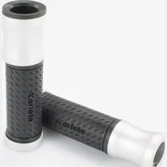 Handlebar set grip Alu - RuB 125mm/silver
