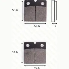 disk brake pads MCB 19 SV ABE approved