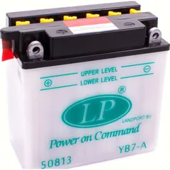 YB7-A / 12N7-4A 12V/8AH DIN50813 Dry Batterie 137x75x134mm