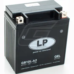 YB10L-A2 / GB10L-A2 12V/11AH DIN51112 GEL Batterie 136x91x146mm