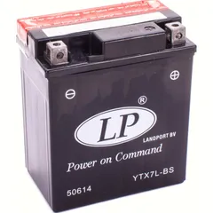 YTX7L-BS 12V/6AH DIN50614 für: AGM Batterie 113x70x130mm 1088084L
