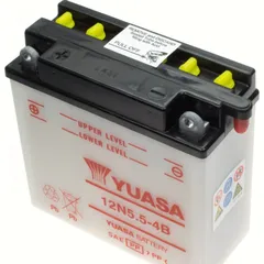 Akku, Motorradbatterie 12N5.5-4B 12V/5,5AH Dry-Batterie L138xB61xH130mm