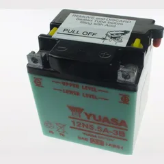 Akku, Motorradbatterie 12N5.5A-3B 12V/5,5AH DIN50612 Dry Batterie