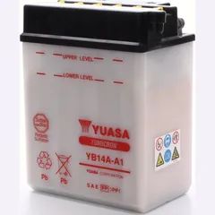 Akku, Motorradbatterie YB14A-A1 12V 14AH Dry-Batterie