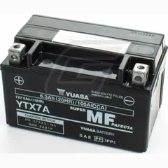 YTX7A (Vergl. YTX7A-BS) 12V/6AH DIN50615 SLA Batterie 150x87x93mm