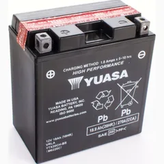 Akku, Motorradbatterie YTX20CH-BS (YTX20A-BS) 12V/18AH DIN82002 für: AGM Batterie 150x85x165mm