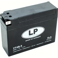 YT4B-BS/ YT4B-5 12V2.3AH DIN50302 SLA Batterie 113x39x85mm