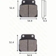 disk brake pads MCB 570 ABE approved