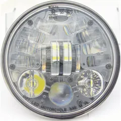 Headlight with adaptive light type 8690 (5 3/4" housing) black E-proofed