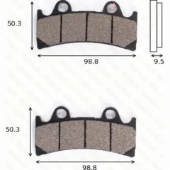 disk brake pads MCB 656 SRQ