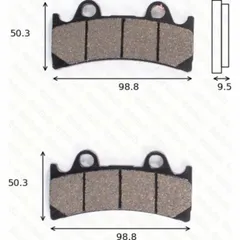 disk brake pads MCB 656 SV ABE approved