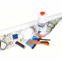 1m² foil design set, incl. accessories universal Tigerphyton