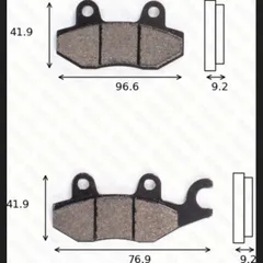 Disc brake pads MCB 663 SRM homologated