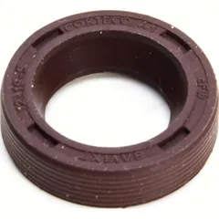 Shaft seal 12x19x5, for: FKM, without dust lip