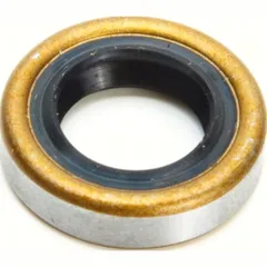 Shaft seal 12x20x5, St, NBR, with dust lip