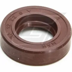 Shaft seal 12x22x6, for: FKM, without dust lip