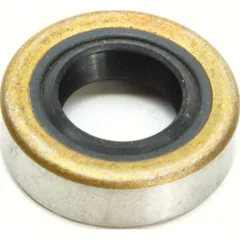 Shaft seal 12x22x7, St, NBR, with dust lip