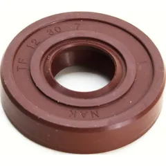 Shaft seal 12x30x7, for: FKM, with dust lip