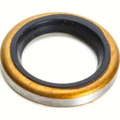 Shaft seal 14x20x3, St, NBR, without dust lip