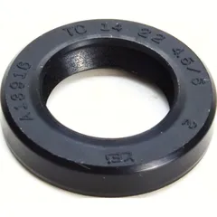 Shaft seal 14x22x4,5/5, NBR, with dust lip