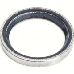 Shaft seal 16x20x2,5, St, NBR, without dust lip