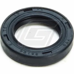 Shaft seal 16x25x5, NBR, with dust lip