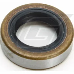 Shaft seal 16x26x7, St, NBR, with dust lip