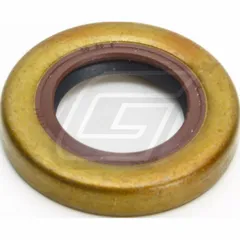 Shaft seal 20x35x6, St, NBR, with dust lip