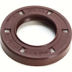 Shaft seal 20x35x6, for: FKM, with dust lip
