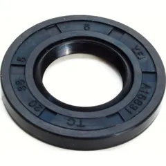 Shaft seal 20x38x5, NBR, with dust lip