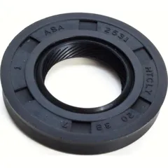 Shaft seal 20x38x7, NBR, with dust lip