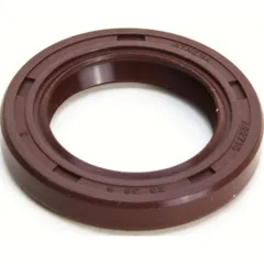 Shaft seal 25x38x6, St, for: FKM, with dust lip