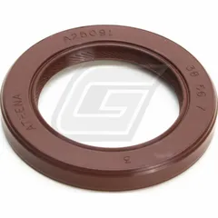 Shaft seal 38x56x7, for: FKM, with dust lip