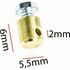 Srewed nippel (1pc) 121858050