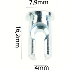 Screwed nippel (1pc) 121858170