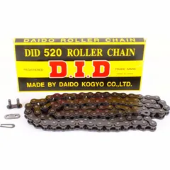 chain standard, 520, 100 with clip lock / usable up to 22,06kW (30HP)