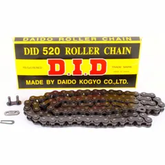 chain standard, 520, 114 with clip lock / usable up to 22,06kW (30HP)