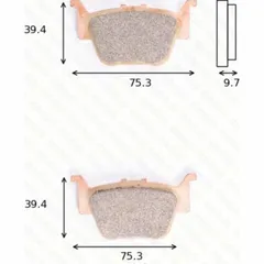 disc brake pad MCB 769 SI homologated