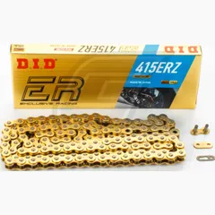 chain ERZ Racing, 415, 130 FB G&G with clip lock / usable up to 14,71kW (20HP)