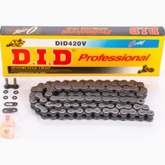 Kette O-ring reinforced V, 420, 126 with clip lock / usable up to 14,71kW (20HP)